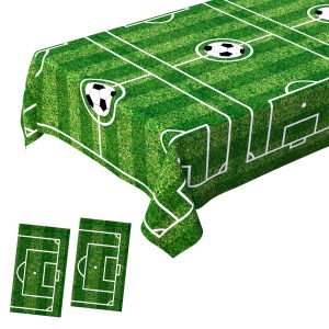 Soccer Field Rectangle Tablecloth